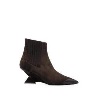 The Attico Cheope Pointed-toe Ankle Boots