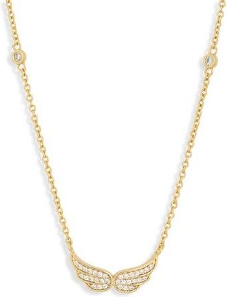 Electric Picks Wings Pendant Necklace in Gold at Nordstrom Rack