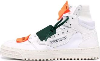 Off-white 3.0 Off Court Leather White Orange Black OMIA065C99LEA0010120