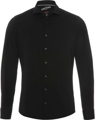 Hatico Heren, Overhemden, Zwart, Maat: 2XL