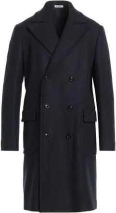 Boglioli Coats Blue - Heren - Mantel - Blauw - XL - Jassen