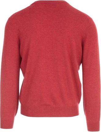 Brunello Cucinelli Cashmere Crewneck Sweater - Red