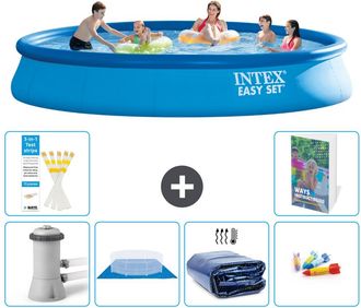 Intex Piscina Easy Set Redonda - 457x84 Cm - 7-piezas S220
