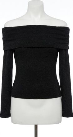 Z Supply Whimsy Off Shoulder Mesh Top In Black
