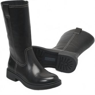 Born Womens Bradey Leather Boot In Black