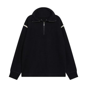 Maison Margiela Hombre, Sudaderas, Azul, Talla: L
