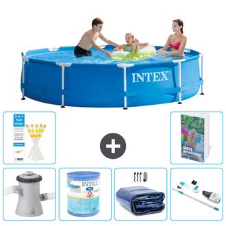 Intex Piscina Con Estructura Redonda - 305x76 Cm - 7-piezas S201