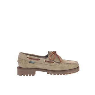 Sebago Sailor Shoes, female, Beige, Size: 8 1/2 US Ranger Suede