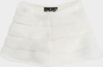 Gorski Reversible Merinillo Shearling Lamb Cape