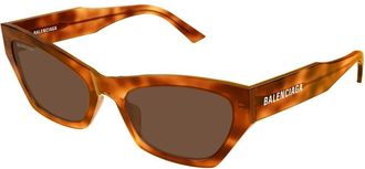 Balenciaga BB0447S 003 Womens Sunglasses Tortoiseshell Size 56