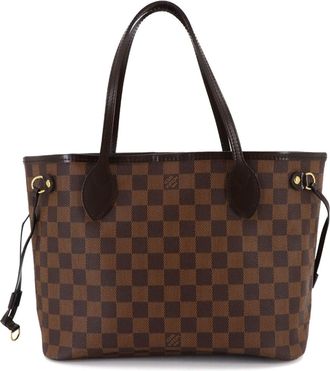 Louis Vuitton Brown Damier Canvas Ebene Damier Canvas Tote Bag (Pre-Owned)