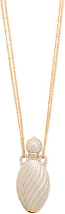 Chlo&eacute; Chlo&eacute; Mirror Two-tone Pendant Necklace - Gold - One Size