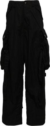 Julius cargo cotton blend trousers - men - Cotton/Nylon - 2 - Black