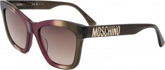 Moschino Womens MOS156 S 54 1S7 Sunglasses - Red - One Size