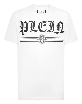 Philipp Plein Round Neck T-Shirt Gothic Plein