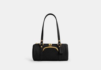 Coach Kisslock Barrel Bag 28
