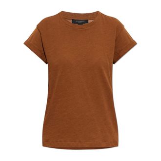 AllSaints Dames, Tops, Bruin, Maat: XS Katoen