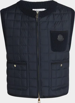 Moncler Quilted Down Vest