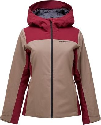 Peak Performance Anima Blocked Insulated Skijacke f&uuml;r Damen | braun