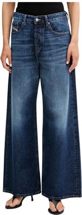 Diesel 1996 D-Sire L.30 - Dames - Loose Fit Jeans - Blauw - W24 - Katoen - Jeans