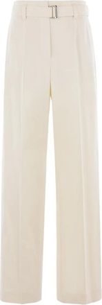 Brunello Cucinelli Pantaloni con cintura e pieghe - Toni neutri
