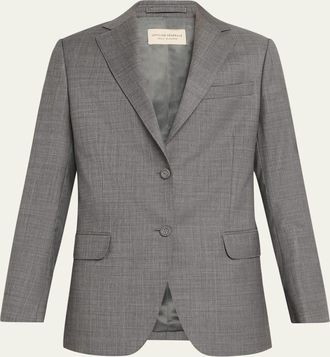 Officine Générale Charlene Single-Breasted Jacket