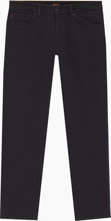 HUGO BOSS Mens Hugo Boss Mens Dark Navy Regular Fit Maine Denim Jeans - Black - Size: 30/32/32