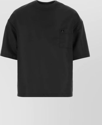Valentino Garavani versatile crew neck t-shirt with handy chest pocket