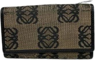 Loewe Pre-owned Accessories, female, Brown, Size: ONE SIZE Pre-owned Leather Key-holders