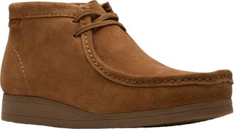 Clarks Mens Wallaston Boot Oxford, Cola Suede, 10.5 Wide
