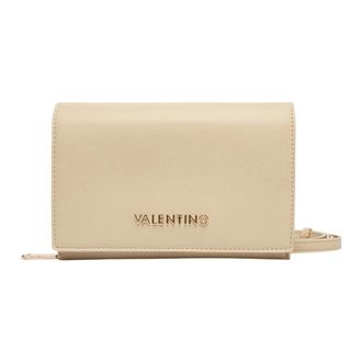 Valentino Tassen, Dames, Beige, ONE Size, Leer, Ember Flap Bag