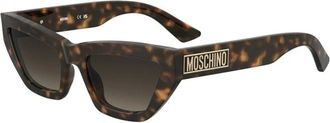 Moschino Dames, Accessoires, Bruin, Maat: 55 MM