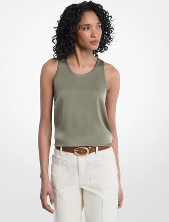 Michael Kors Satin Tank Top