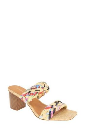 Andr&eacute; Assous Drew Sandal in Natural Multi at Nordstrom Rack, Size 5.5