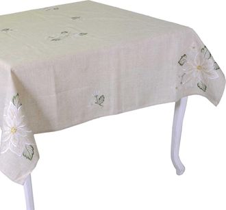 Vacchetti Mantel De Tela Modelo 10 Beige Cm140x320
