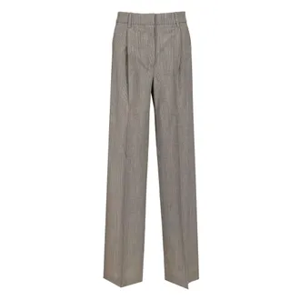 Golden Goose Broeken, Dames, Grijs, M, Nylon, Naomi Broeken