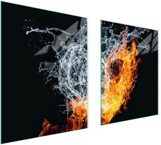 OEM Placa Protectora De Vidrio Para Estufa 85x52 Coraz&oacute;n