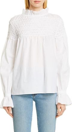 Merlette Majorelle Top in White at Nordstrom, Size X-Small