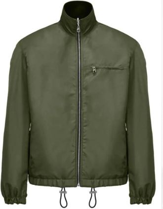 Alexander McQueen Heren, Jassen, Groen, Maat: 2XL Katoen