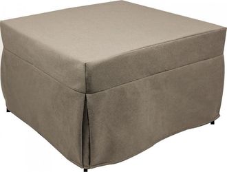 Talamo Italia Talamo Italia - Dmora Puof Convertible En Una Cama Individual, Made In Italy, Cama Plegable, Puf De Tela Extra&iacute;ble Que Ahorra Espacio Para La Sala De 