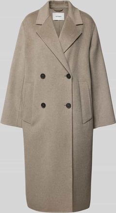 IVY OAK Mantel mit Reverskragen Modell CLARA in Beige, Größe 38