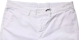 Kaos White Mid Waist Cotton Stretch Casual Men Trouser Mens Pants (Pre-Owned)