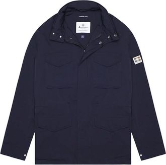 Aquascutum Mens Aquascutum Active Stretch M-65 Navy Blue Jacket - Size: Regular/36