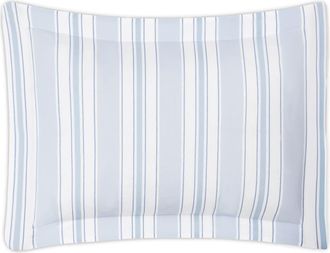 Matouk Elio Pillow Sham in Blue at Nordstrom, Size Boudoir