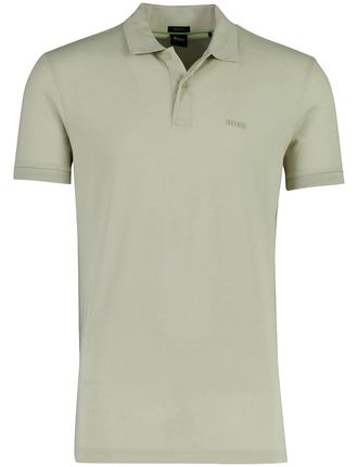 HUGO BOSS Poloshirts BOSS Green Regular Fit Pio lichtbeige 2 knoops