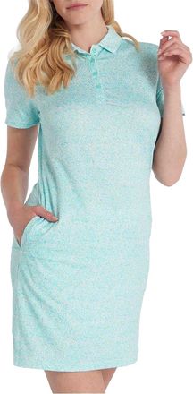 Calvin Klein Shiftjurk met kraag voor dames (Opaal)