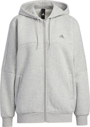 adidas (WMNS) adidas Word Fleece Hoodie Asia Sizing Grey HM2813