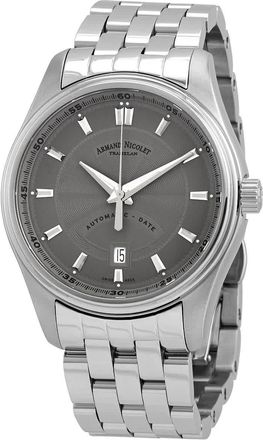 Armand Nicolet MH2 Automatic Grey Dial Mens Watch A640A-GR-MA2640A