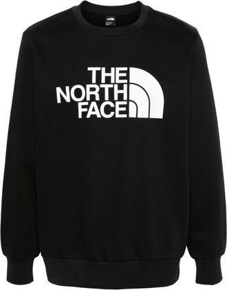 The North Face logo-print sweatshirt - men - Cotton/Polyester - S - Black