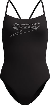 Speedo Badeanzug SPEEDO Gr. 36, blk, Badeanz&uuml;ge, Damen, 36, N-Gr, Obermaterial: 100% Polyester, Badeanzug